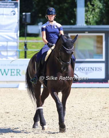 Finland has sent two individual riders, one of them Laura Kangasniemi and the Swedish bred Goldprins in Grade 4.