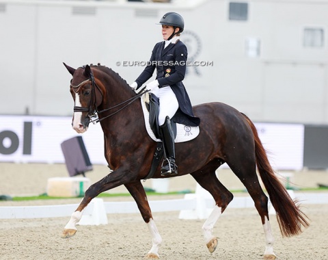 Anna Christina Abbelen on Quantanamera (by Quaterback x Damon Hill), previously shown in Germany by Charlott Maria Schurmann and in the U.S.A. by Devon Kane