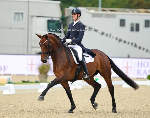 German based Australian William Matthew on Olivia Vliek's Annamira (by Fiderback x Argentinus)