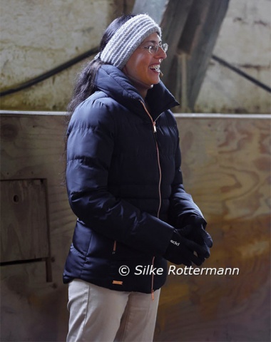 Bavarian classical dressage trainer Anja Beran visibly enjoyed working with Uta Gräf