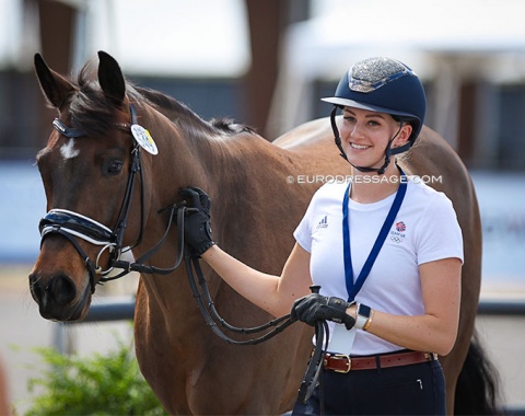 Ellen McCarthy with Brave Heart