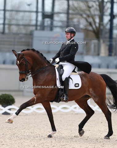 Leopold Engelen on Evita B (by Metall x Krack C)