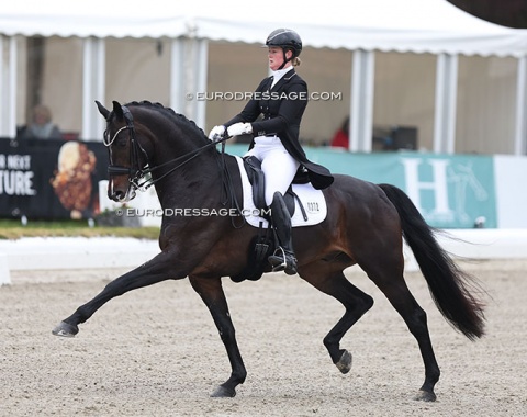 Malin Wahlkamp-Nilsson on a new Grand Prix horse, Zackson