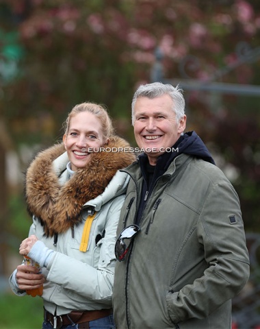 Horse dealer couple Silve Dietrich-Osten and Daniel Ramseier