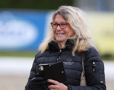 Eva Salomon, former FEI Dressage Director and U.S. Dressage Team managing director. She now is head of operations at Christinelund Dressage in Sweden.