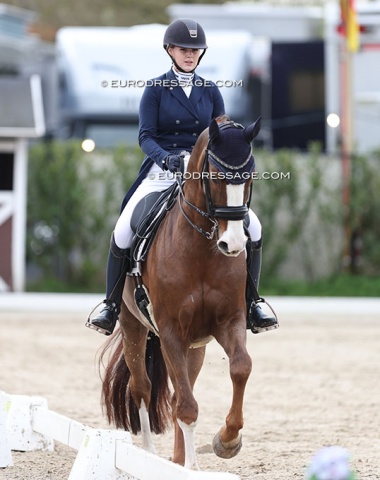 Britt Gellens on Karnival Zee T (by Eye Catcher x Jazz)