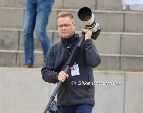 Germany’s top equestrian photographer Stephan Lafrentz was very busy covering all three disciplines at the Maimarkt show.