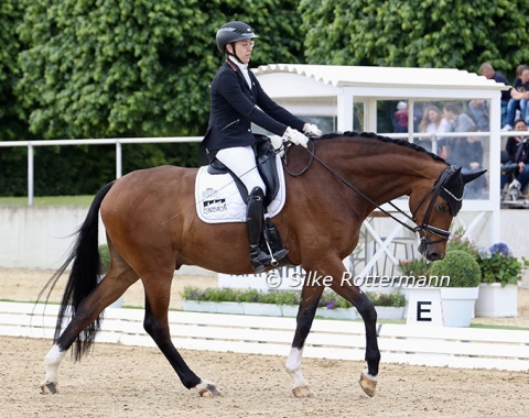 The 8-year-old Tomorrowland is a horse with lots of potential and his partnership with Gianna Regenbrecht is only at the beginning