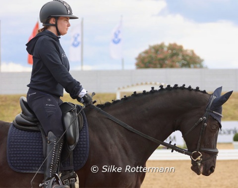 The Czech Republic’s Grade 1 rider Anastasja Vistalova and her sweet Fürstenball mare First Love