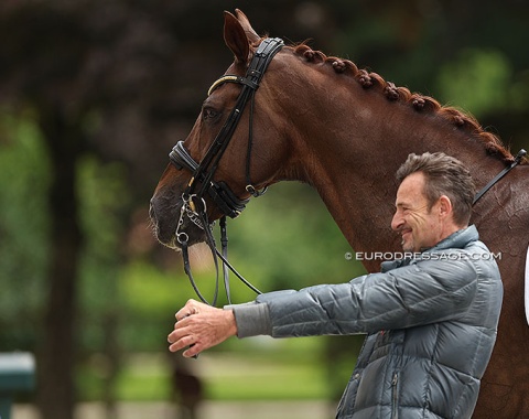 Ots' trainer Albrecht Heidemann is thrilled with Bohemian's test