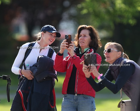 Suppenkasper's groom Haley Smith and two more fans