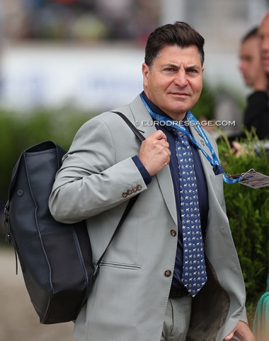 Talking about the Olympics, French judge Raphael Saleh is the president of the ground jury there