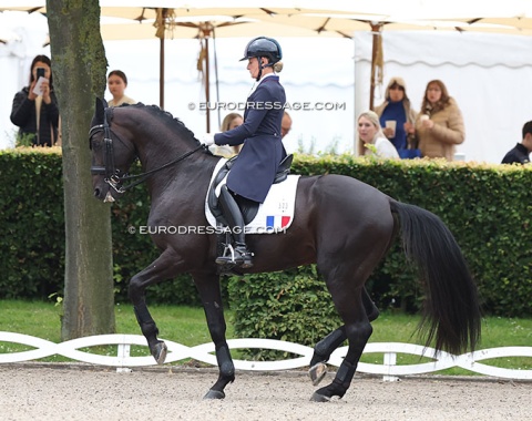 Anne Sophie Serre warming up Jibraltar de Massa