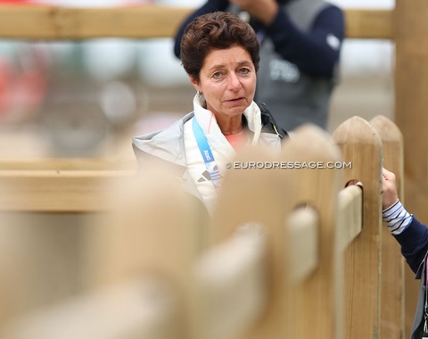 German team trainer Monica Theodorescu