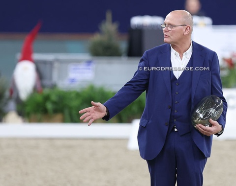 Belgian team captain Jeroen van Lent is also show director of Jumping Mechelen and hands-on with the organisation