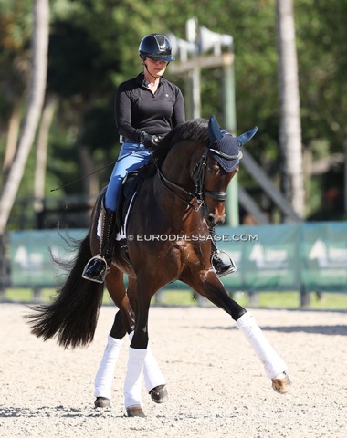 Sarah Tubman schooling Barton VDL