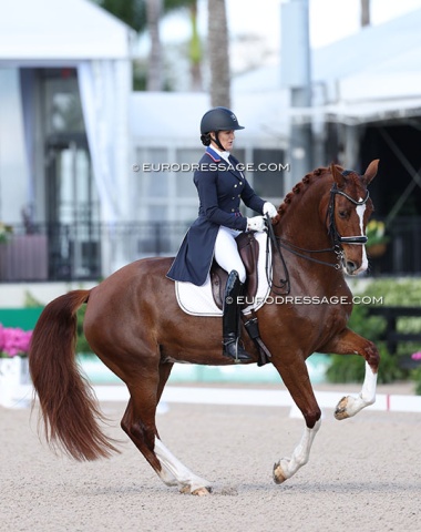 Bianca Berktold on Makana (by Vaandrager HBC out of Imperial)