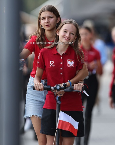 Polish kids having fun. No idea who they are. let me know their names