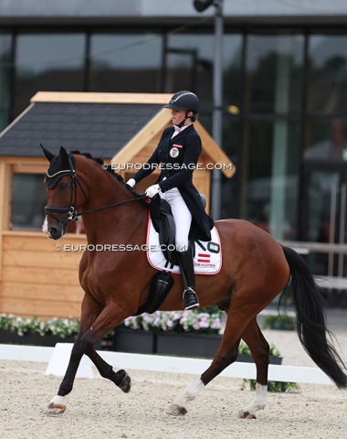 Austria's Katharina Zajic on Fidelio (by Floriscount x Lauries Crusador xx)