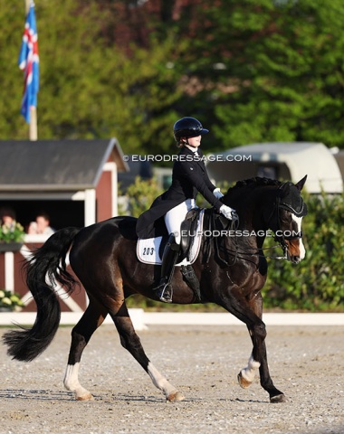 German Marlene Zahnleiter on Lana Raumann's Feodor (by Farewell III x Dormello)
