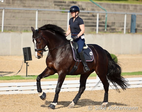 Danish Grade 4 rider Rene Igelski, who rode on the Danish dressage team already 42 years ago, and Beyond Dreams.