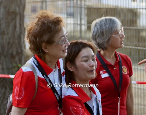 Singapore’s leading para rider, Laurentia Tan.