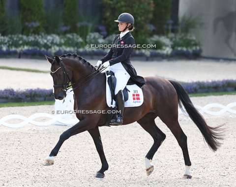 Danish Olympian Anna Kasprzak (now Toosbuy Rasch) returns to Aachen after four years with Everian L (by Escudo K x Hochadel)