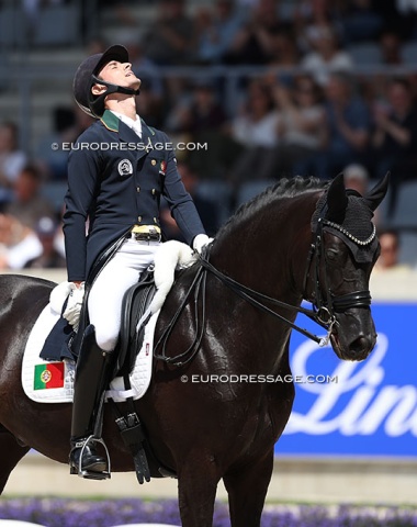 Portugal's Joao Pedro Moreira on Furst Kennedy