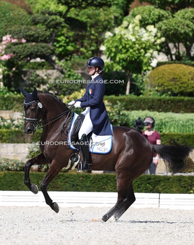 Italy's Maria Vittoria Duranti on Bionika di Fonteabeti (by Wynton x Gribaldi).