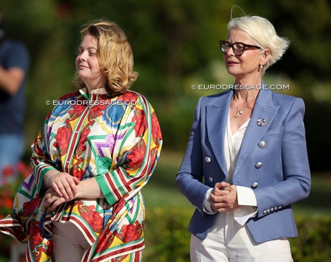 The ladies of the house: Marie and Ann Kathrin Linsenhoff