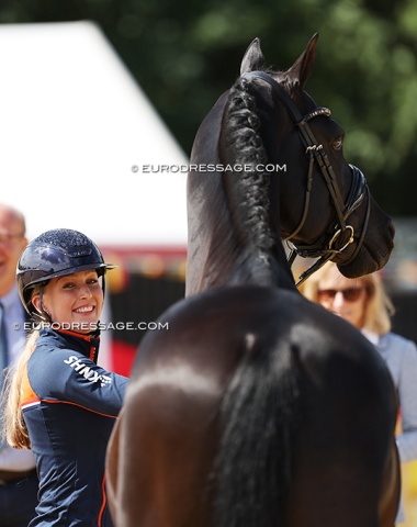 Kim Noordijk with Joep