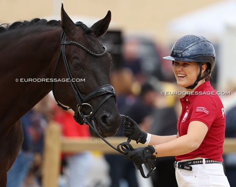 Poland's Caroline Pawluk with Furst Fernando OLD