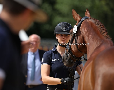 Four years after having ridden her last Euros (YR in 2021 Oliva Nova), Elisabeth von Wulffen is back on the German team; this time with Triple A