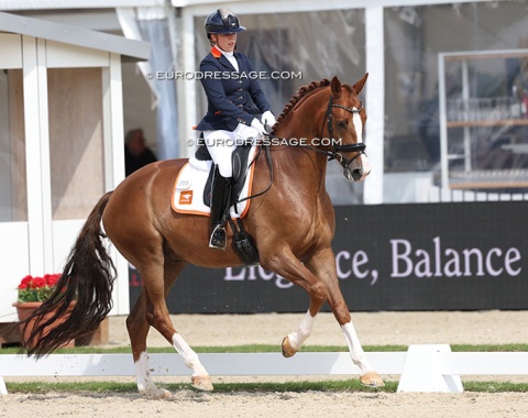 Julia Groenhart on the home bred Ortisei (by Toto Jr)
