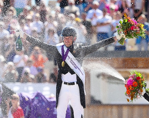 Champagne shower