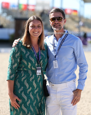 show organizers Cassandra Allainguillaume and Etienne Zeller