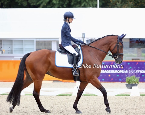 Italy’s para queen Sara Morganti and the tall Mariebelle in perfect harmony