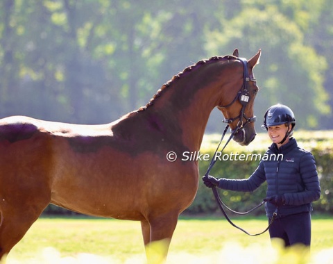 Jemima Green’s coach Georgie Nicholls all smile with Fantabulous