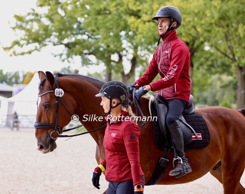 The King"s about to train.