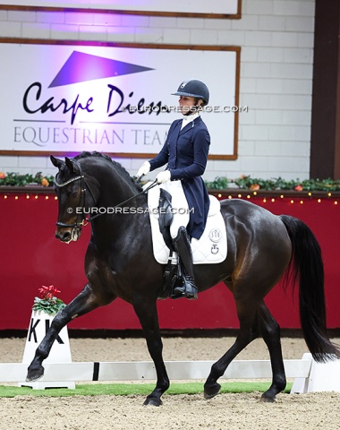 Linde Hofs on Naxos Daria (by Just Wimphof x Wynton)