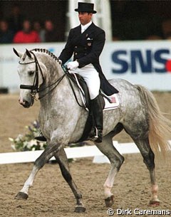 Robert Dover and Rainier at the 2000 CDI Arnheim :: Photo © Dirk Caremans