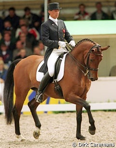 Emile Faurie and Rascher Hopes at the 2000 CDI Arnheim :: Photo © Dirk Caremans