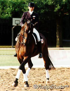 Christine Traurig and Etienne at the 2000 CDN Bad Honnef