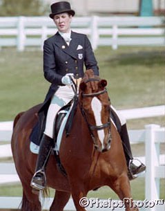 Louise Labroucherie and Picone at the 2000 NAYRC :: Photo © Mary Phelps