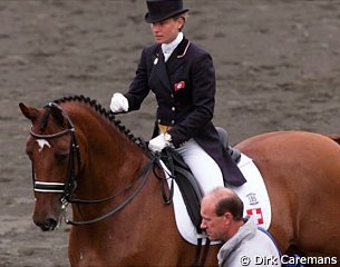 Patricia Bottani and Diamond at the 2000 Olympic Games :: Photo © Dirk Caremans