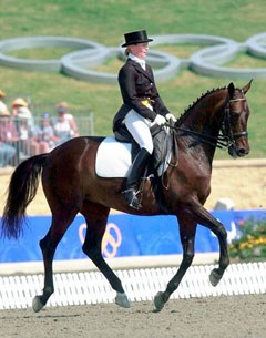 Kallista Field and Waikare at the 2000 Olympic Games