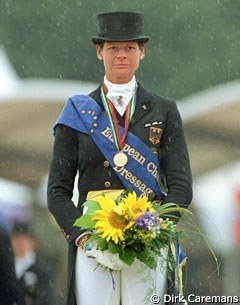 Ulla Salzgeber is the 2001 European Dressage Champion :: Photo © Dirk Caremans