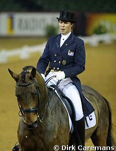 Ellen Bontje and Whoopi at the 2001 CDI-W Maastricht :: Photo © Dirk Caremans