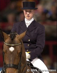 Nathalie Zu Saeyn-Wittgenstein on Fantast S at the 2001 CDI-W Paris :: Photo © Dirk Caremans