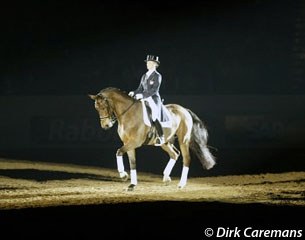 Anky van Grunsven and Bonfire at the official retirement ceremony in 's Hertogenbosch